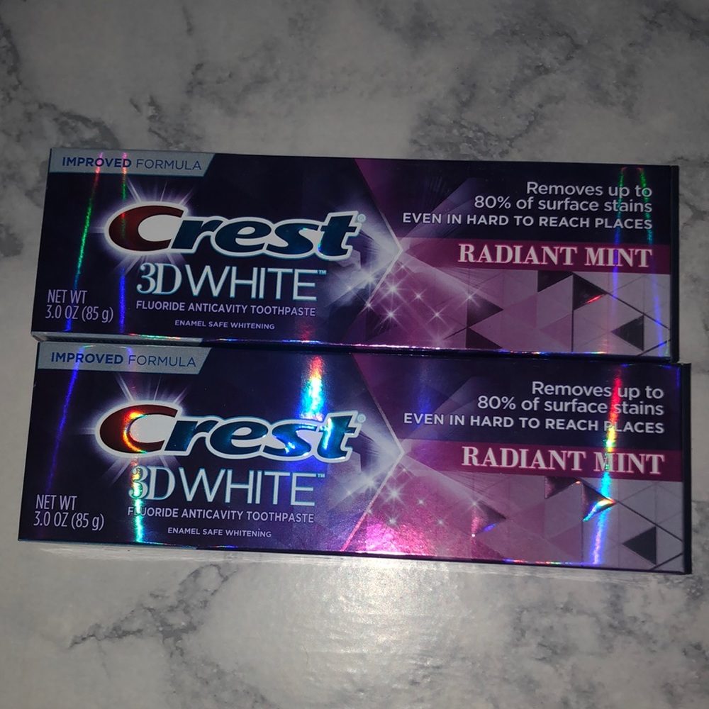 Crest toothpaste
